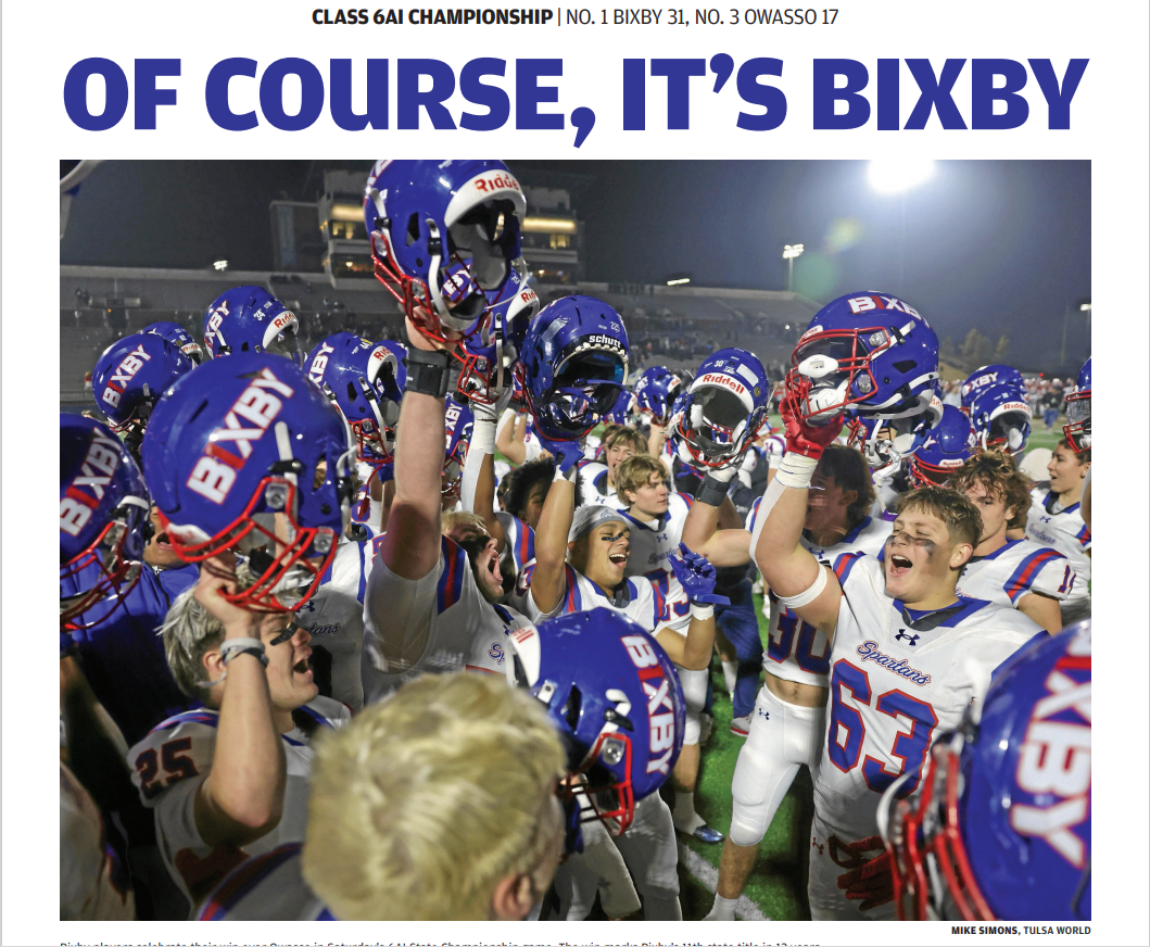 2025 Bixby Football Championship Commemorative Edition