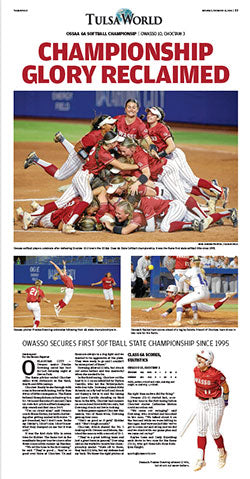 2024 Owasso Softball Championship Commemorative Edition